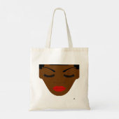 Slaapkop Tote Bag (Achterkant)