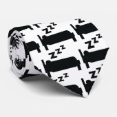 slaapkop zzz slaap stropdas (Opgerold)