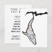 slaapkopdolfijnencoon kaart (Voorkant / Achterkant)