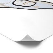 slaapkopdolfijnencoon poster (Hoek)