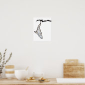 slaapkopdolfijnencoon poster (Keuken)