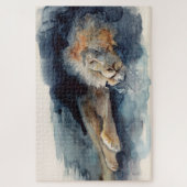 slaapleeuw legpuzzel (Verticaal)
