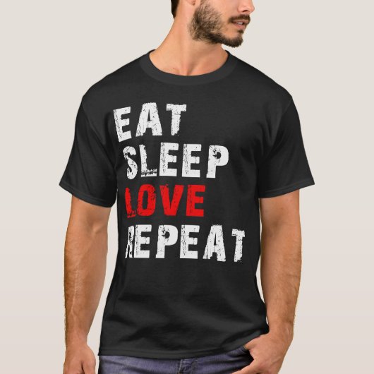 slaapliefde t-shirt (Voorkant)