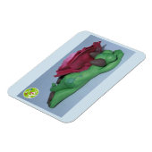 Slaapmaan onder Rozen magneet (Linkerzijde)