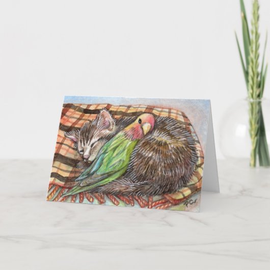 slaapmaatje kaart (Voorkant)