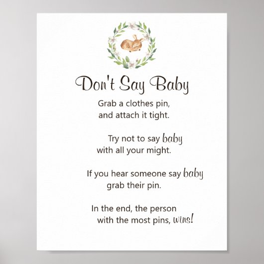 Slaapmachine met een "Baby"-schoeisel Poster (Voorkant)