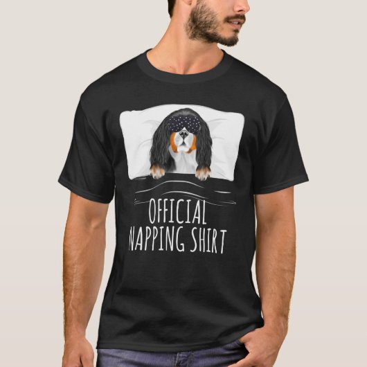 Slaapmasker Cavalier King Charles Spaniel Offici T-shirt (Voorkant)