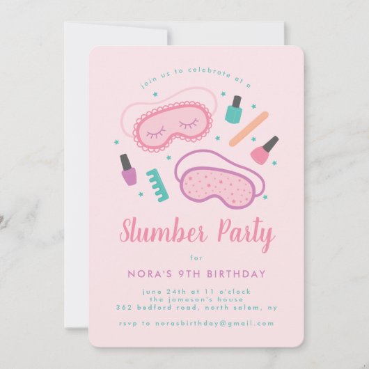 Slaapmaskers Kaart (Voorkant)