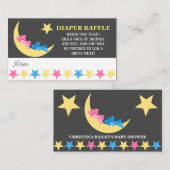 Slaapmeisje en Beren luiere ritten Informatiekaartje (Voorkant / Achterkant)