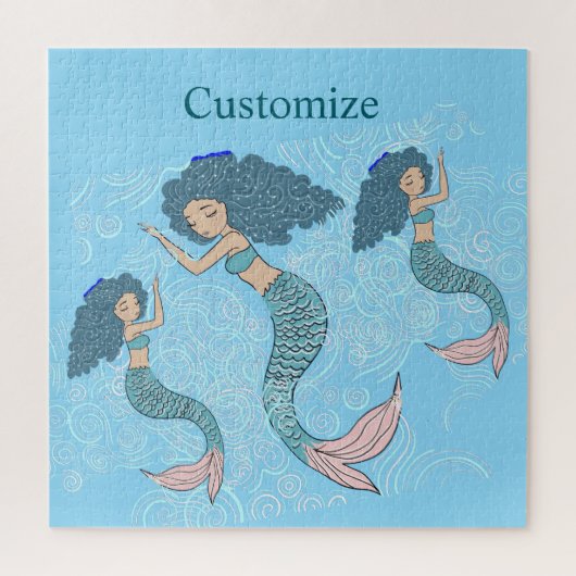 Slaapmermaid Thunder_Cove Legpuzzel (Verticaal)