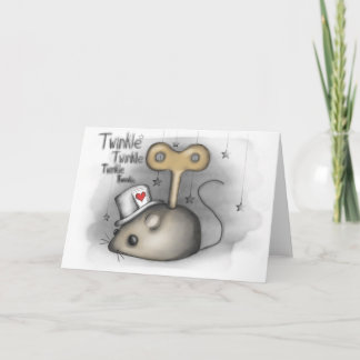 Slaapmuis - Alice Card Feestdagen Kaart