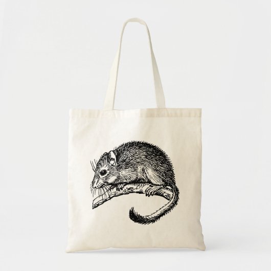 slaapmuis tote bag (Voorkant)