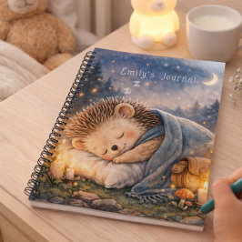 Slaapmutsje Egeltje Persoonlijk Kinderdagboek Notitieboek