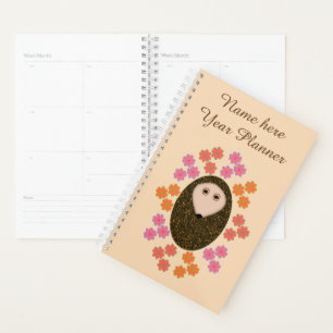 Slaapmutsje en Bloemen Custom Planner