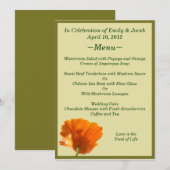 Slaapmutsje Menu Kaarten (Voorkant / Achterkant)