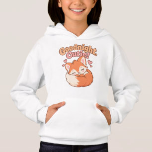 Slaapmutsje Slaapvos Meisjes Hoodie