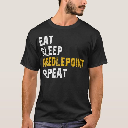 slaapnaaldpunt t-shirt (Voorkant)