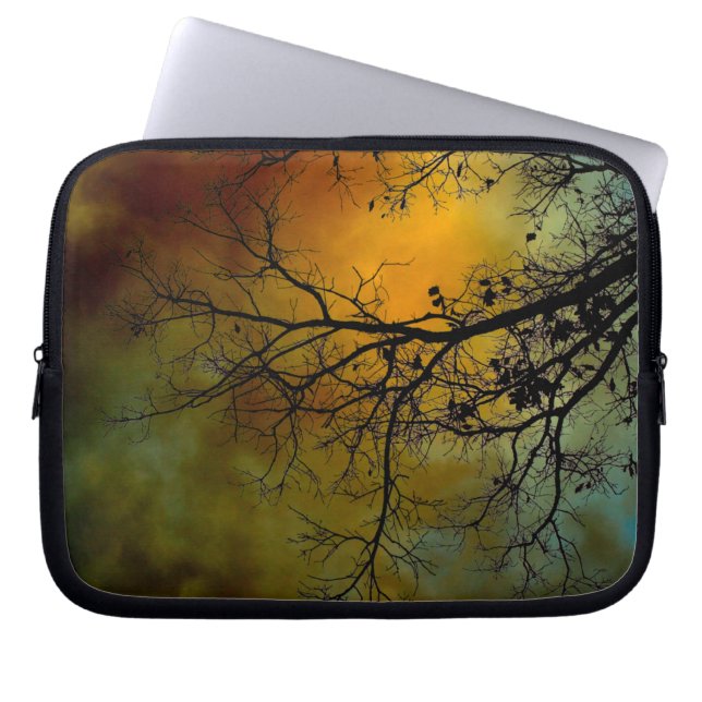 Slaapochtend met laptophoes laptop sleeve (Voorkant)