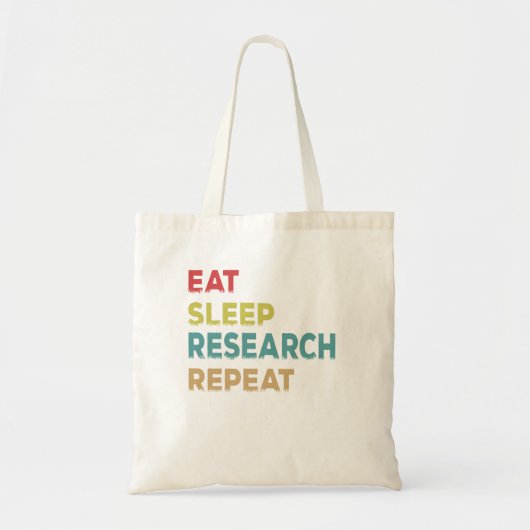 slaaponderzoek herhalen tote bag (Voorkant)