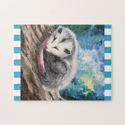 Slaapopossum puzzel (Horizontaal)