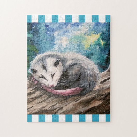 Slaapopossum puzzel legpuzzel (Verticaal)
