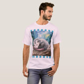Slaapopossum puzzel t-shirt (Voorkant volledig)