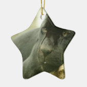 Slaappanter Keramisch Ornament (Links)