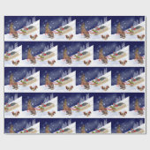 Slaappapier met bovenlaag cadeaupapier (Vlak)