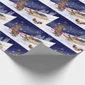 Slaappapier met bovenlaag cadeaupapier (Hoek)