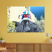 slaappedeslag doek omwikkeld canvas afdruk (Insitu (Woonkamer))