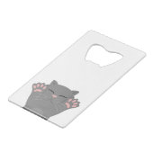 slaappel creditkaart flessenopener (Achterkant Gekanteld)