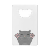 slaappel creditkaart flessenopener (Achterkant)