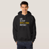 slaappick herhalen hoodie (Voorkant volledig)