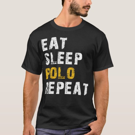 slaappolo herhalen t-shirt (Voorkant)