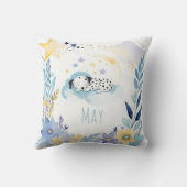 Slaappuppy Dalmatiër Boho Naam Kwekerij Kussen (Achterkant)