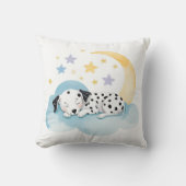 Slaappuppy Dalmatiër Boho Naam Kwekerij Kussen (Voorkant)