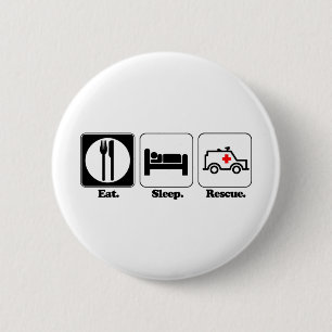 slaapredding ronde button 5,7 cm