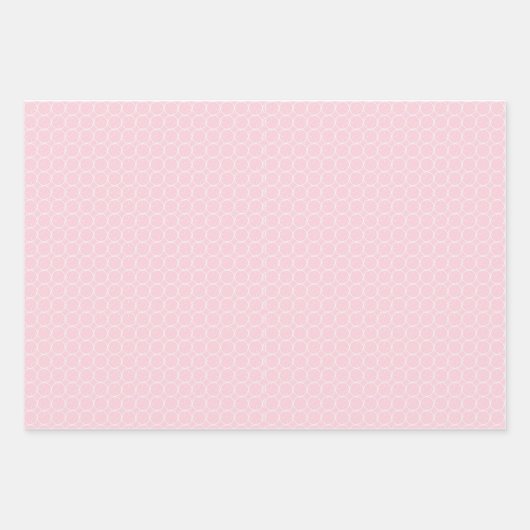 Slaaproze dinosaur inpakpapier vel (Voorkant 3)