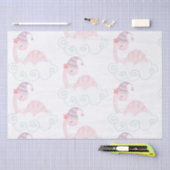 Slaaproze dinosaur tissuepapier (Craft)