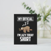 Slaapruimte die vandaag de dag het dierenwelzijn o briefkaart (Staand voorkant)