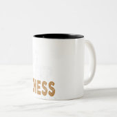 Slaapschaak herhalen tweekleurige koffiemok (Voorkant rechts)