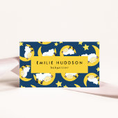 Slaapschaap, Babysitter, dagverzorging, kinderverz Visitekaartje