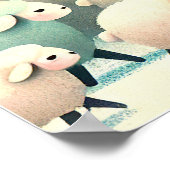 Slaapschapen Poster (Hoek)