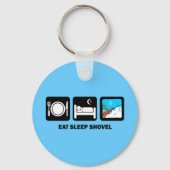 slaapschoen sleutelhanger (Voorkant)