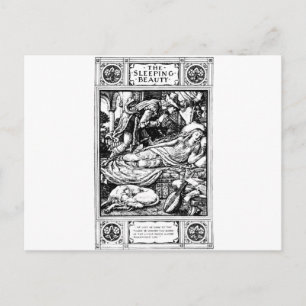 slaapschoonheid briefkaart