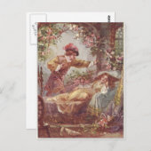 slaapschoonheid briefkaart (Voorkant / Achterkant)