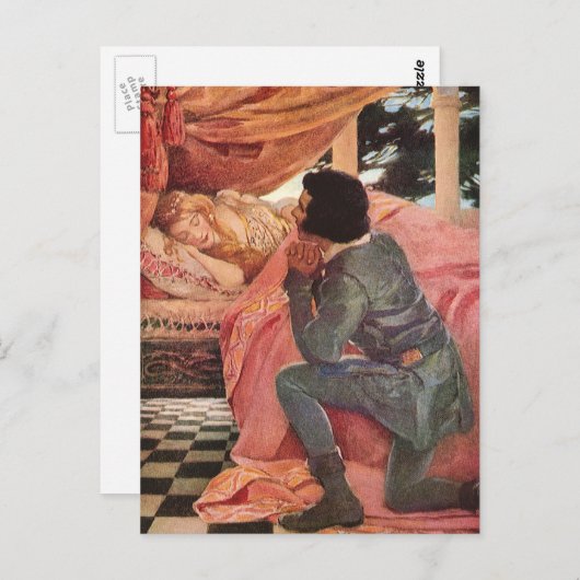  slaapschoonheid van Jessie Willcox Smith Briefkaart (Voorkant / Achterkant)