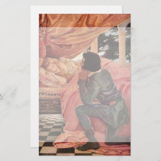  slaapschoonheid van Jessie Willcox Smith Briefpapier (Voorkant / Achterkant)