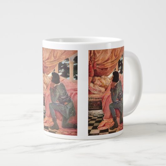 slaapschoonheid van Jessie Willcox Smith Grote Koffiekop (Voorkant rechts)