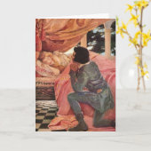  slaapschoonheid van Jessie Willcox Smith Kaart (Gele Bloem)